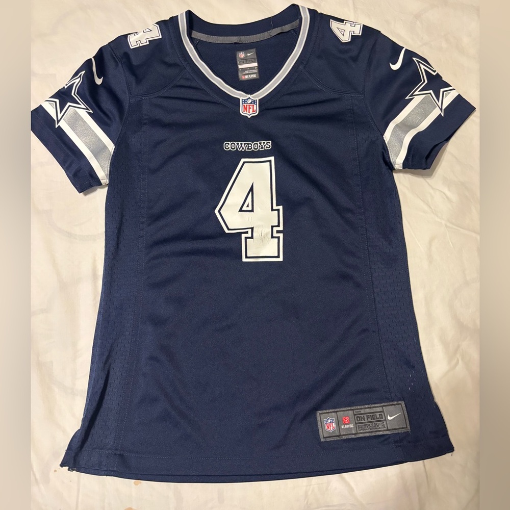NFL Navy On Field Jersey with Gray Details